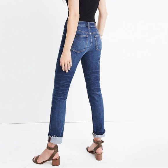 Madewell The Slim Boyjean Raw Hem Edition Size 26 - Picture 2 of 12